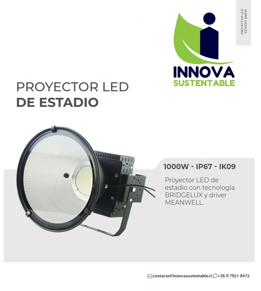 Proyectores led desde 300w a 1000w